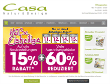 Tablet Screenshot of casa-massivmoebel.de